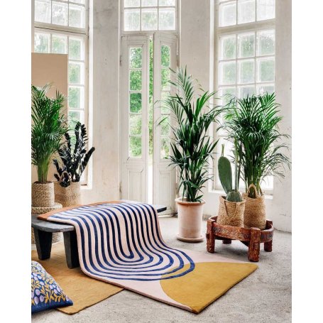 Atrium pinkki-kulta, villamatto