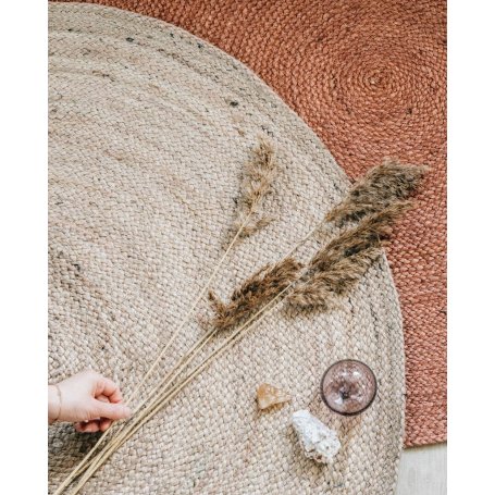 Natur pyöreä, beige