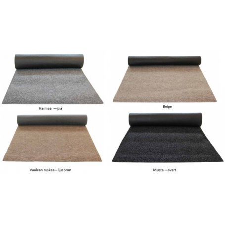 Torky 200 cm leveä käytävämatto, rullasta leikattuna