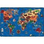 World Map matot, opettavaiset lasten matot