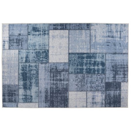 Demir blå matot, keinosilkkiä, 160x230 cm