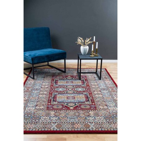 Caspian röd Wilton matot