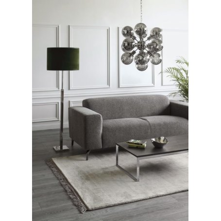 Käsinkudottu Luna viskoosimatto, 2 väriä