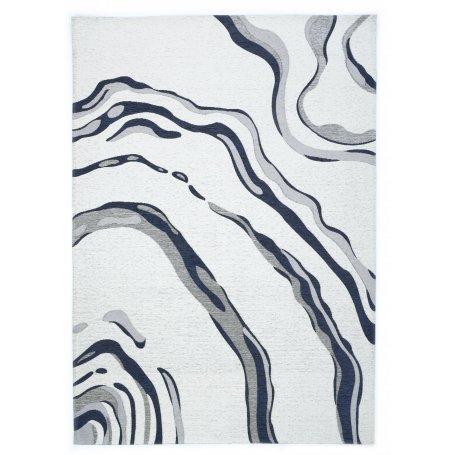 Helppohoitoinen Orion Blue matto - Easy Clean sisustusmatto