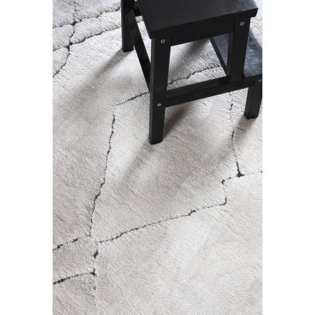 Lindi valkoinen, pehmeä design matto