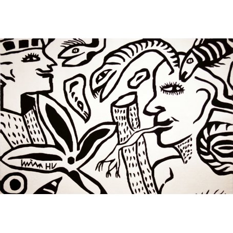 Esperanto villamatto, by Ulrica Hydman Vallien