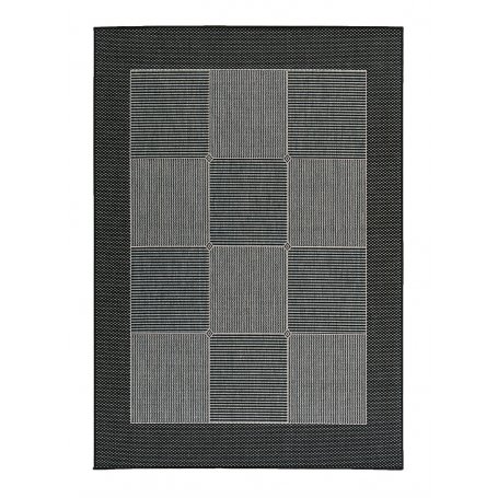 Brick käytävämatto harmaa, litteäksi kudottu, kumipohja