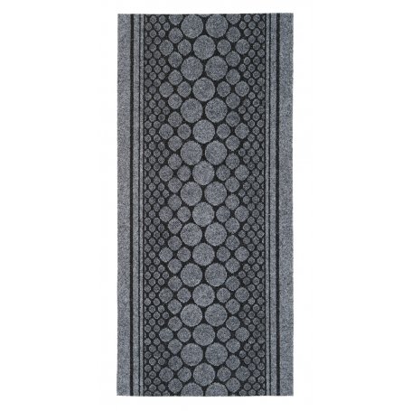 Italia harmaa 66 cm käytävämatto leikattuna