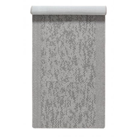 Dante grå 80 cm leveä, harmaa käytävämatto rullasta leikattuna ja kantattuna