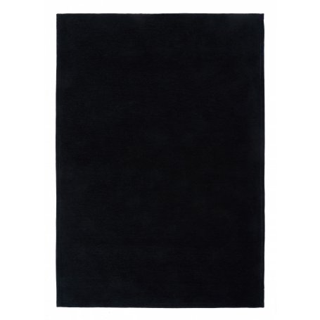 Helppohoitoinen Basic Black - Easy Clean sisustusmatto