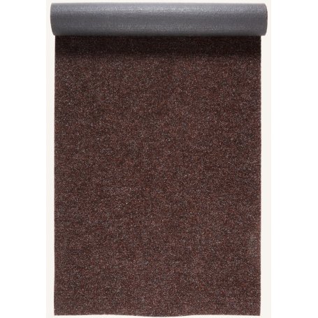 Mynta ruskea 100 cm käytävämatto rullasta leikattuna