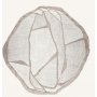 Moon villamatto, vaalea Ø250 cm