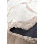 Moon villamatto, vaalea Ø250 cm