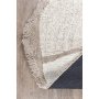 Moon villamatto, vaalea Ø250 cm
