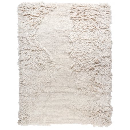 Pitkäkarvainen Lazy natur villamatto 180x270 cm