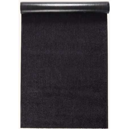 Wash & Clean 120 Musta, konepestävät kuramatot rullasta leikattuna