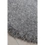 Slite silver, pyöreä villamatto
