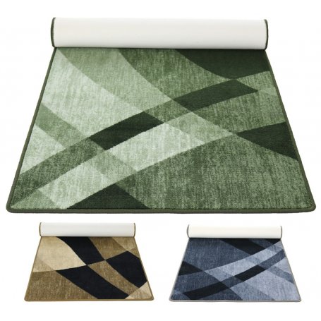 Cyklon 80 eteismatto, 3 eri väriä, leikattuna ja kantattuna