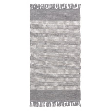 Bredvik 80x250 cm harmaa räsymatto, OUTLET