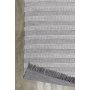Bredvik 80x250 cm harmaa räsymatto, OUTLET