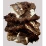 Icelandic lampaantalja matto, Contrast brown, pitkä karva