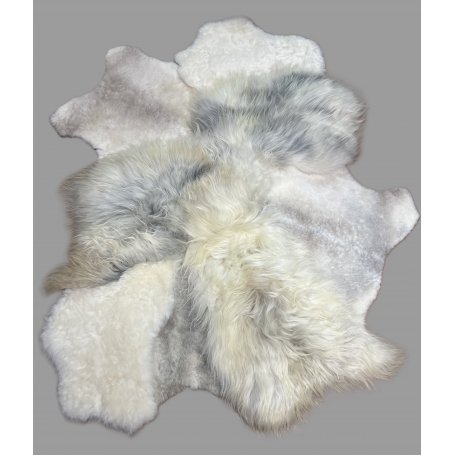 Icelandic lampaantalja matto, Melange, pitkä karva