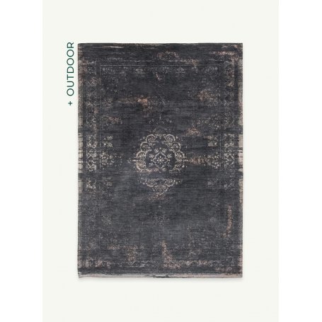 Medallion sisustusmatot, Mineral Black, Louis De Poortere