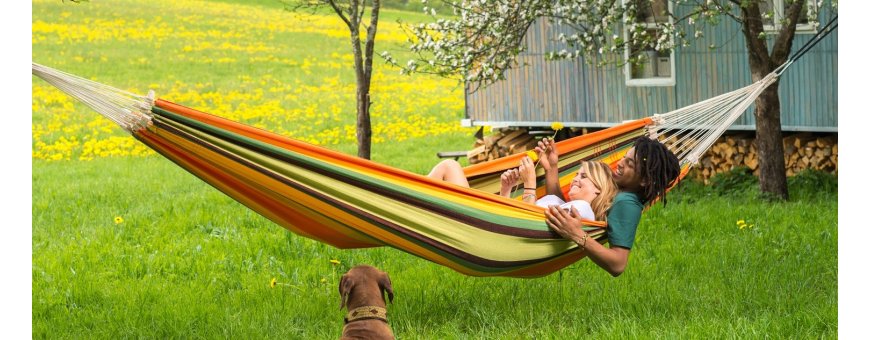 Kahden hengen kestävä riippumatto edullisesti meiltä