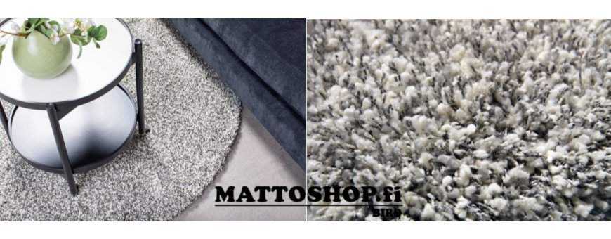Ryijymatto, nukkamatto tai Shaggymatto on pehmeä, trendikäs helppohoitoinen matto sisustukseen ja kovaankin käyttöön.